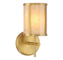 Savoy House 9-2055-1-322 - Camden 1-Light Wall Sconce in Warm Brass