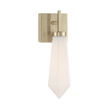 Savoy House 9-6122-1-127 - Leland 1-Light Wall Sconce in Noble Brass by Dann Foley