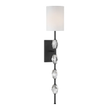 Savoy House 9-9520-1-89 - Sebring 1-Light Wall Sconce in Matte Black