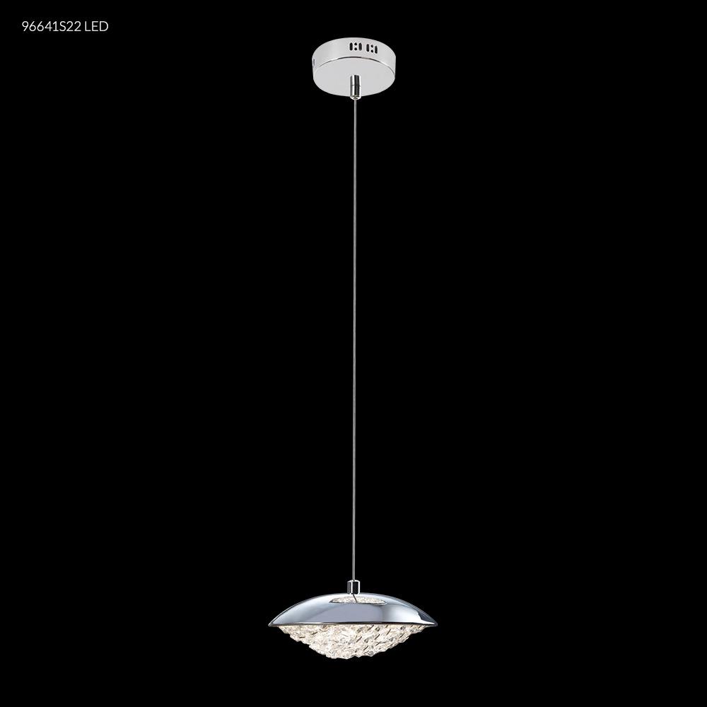 LED Contemporary 1 Light Crystal Chand