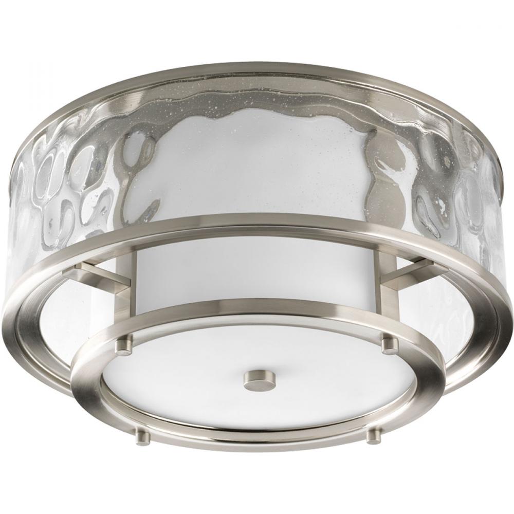 Bay Court Collection Two-Light 15" Flush Mount