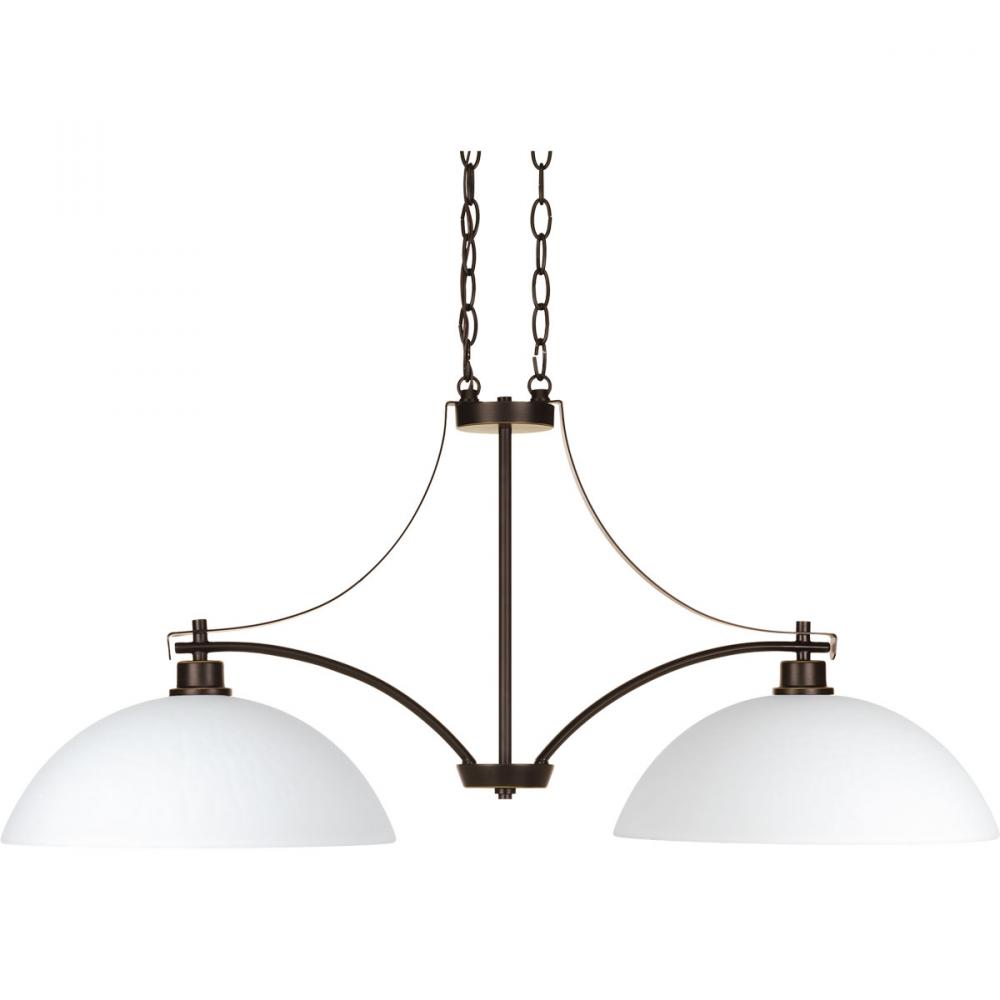 Legend Collection Two-Light Linear Chandelier
