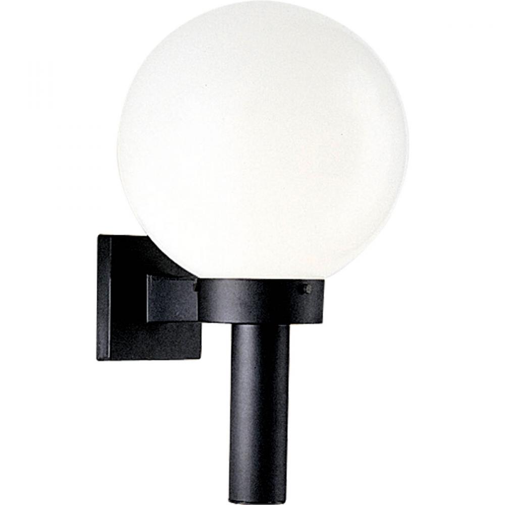 Acrylic Globe One-Light Wall Lantern