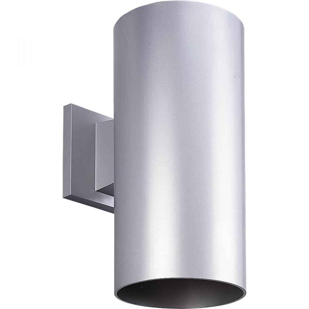 6" Metallic Gray Outdoor Wall Cylinder