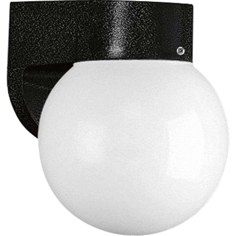 Non-Metallic Incandescent One-Light Outdoor Wall Lantern