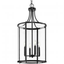 Progress P500391-31M - Gilliam Collection Four-Light Matte Black New Traditional Hall & Foyer
