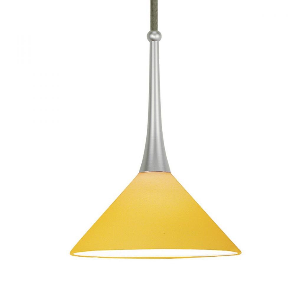 G500 SERIES-AMBER CONE GLASS SHADE