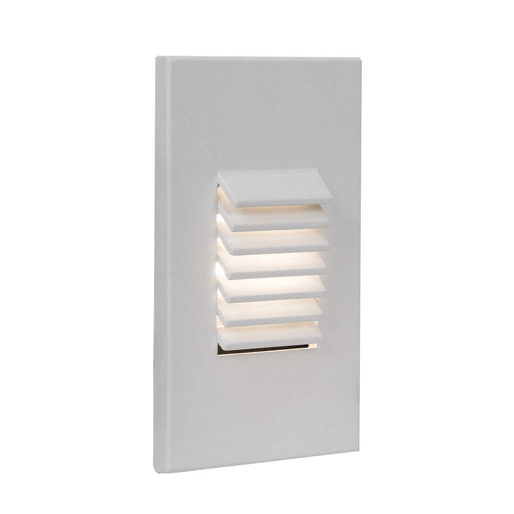 LED Low Voltage Vertical Louvered Step and Wall Light
