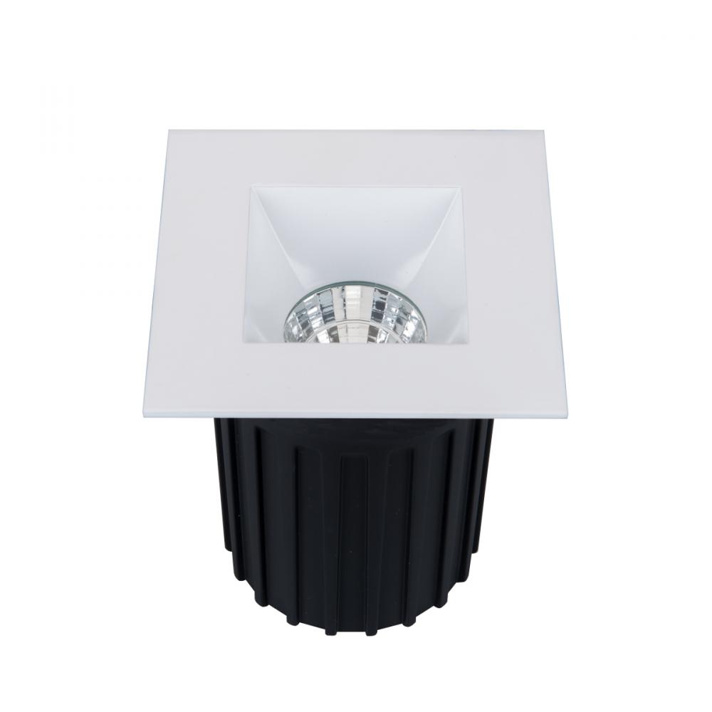 Ocularc 2.0 LED Square Open Reflector Trim with Light Engine and New Construction or Remodel Housi