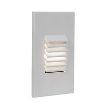 WAC US 4061-30WT - LED Low Voltage Vertical Louvered Step and Wall Light