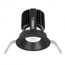 WAC US R4RD1T-F840-BK - Volta Round Shallow Regressed Trim with LED Light Engine