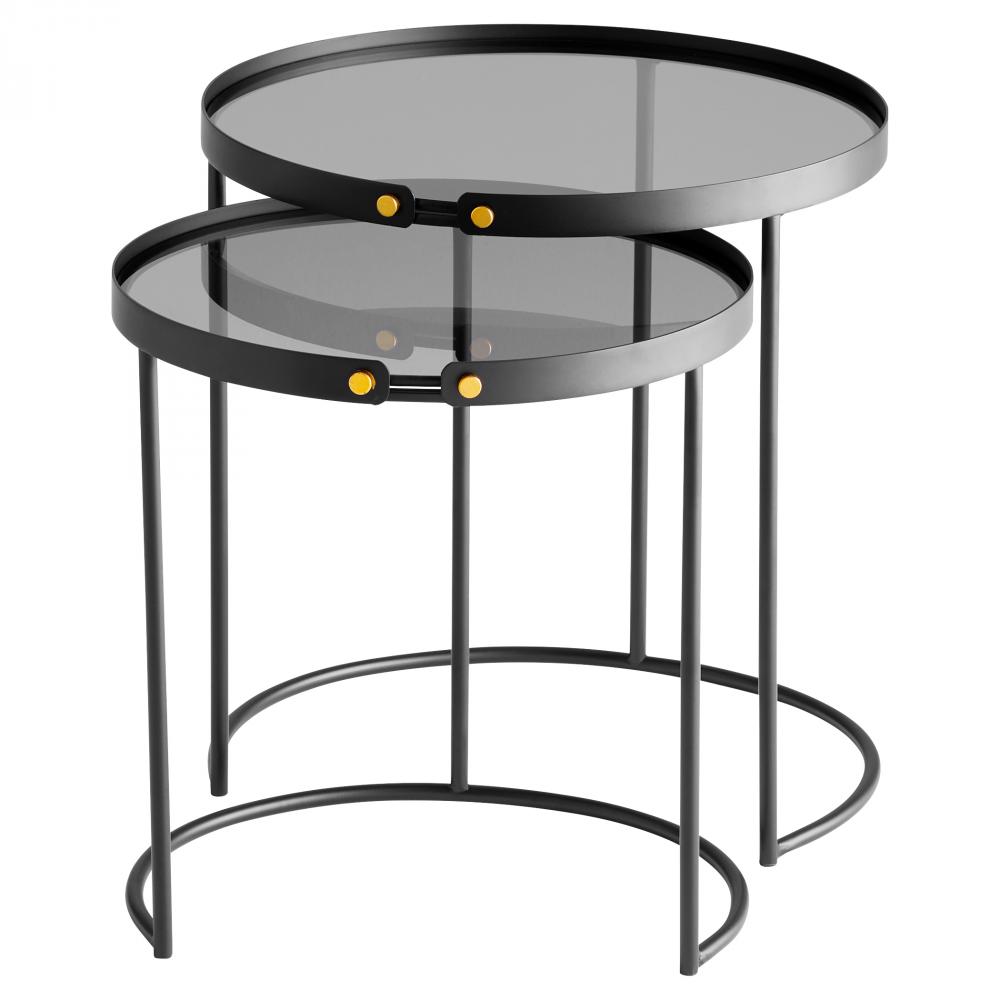 Flat Bow Tie Tables Graphite
