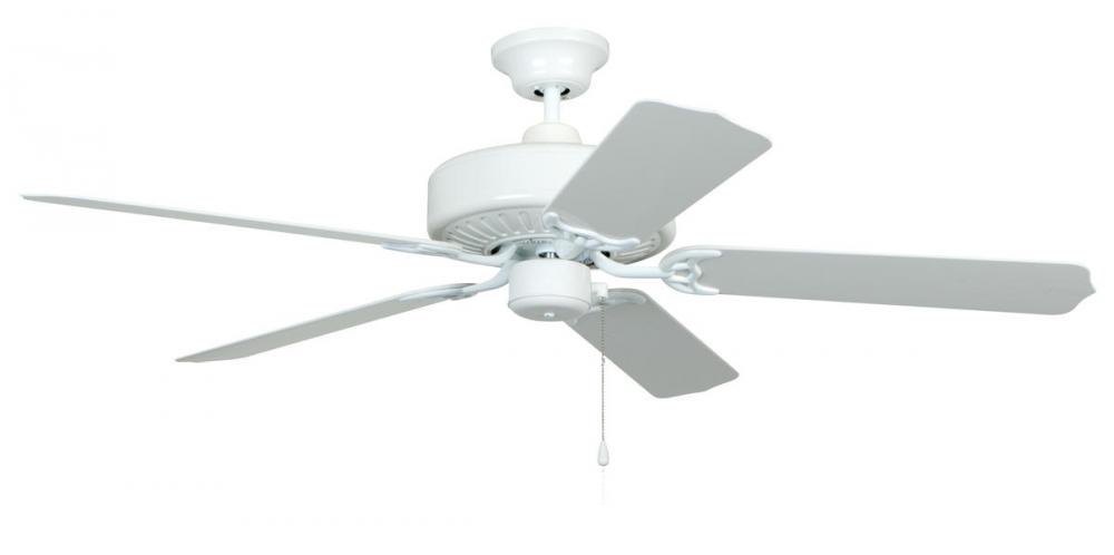 52" Ceiling Fan w/Blades, Wet Rated