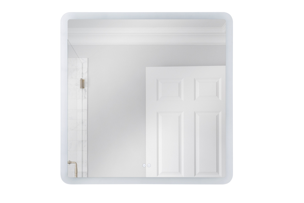 36" x 36" Square LED Mirror (2PC Chassis/Glass Construction)