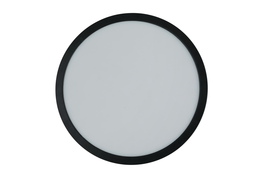Slim Line II 12" LED Pancake Flushmount in Flat Black; 5CCT Selectable 2700-5000K