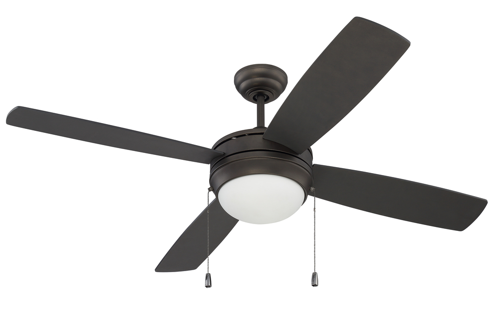 Laval 52" NRG Ceiling Fan with Blades and Light in Espresso