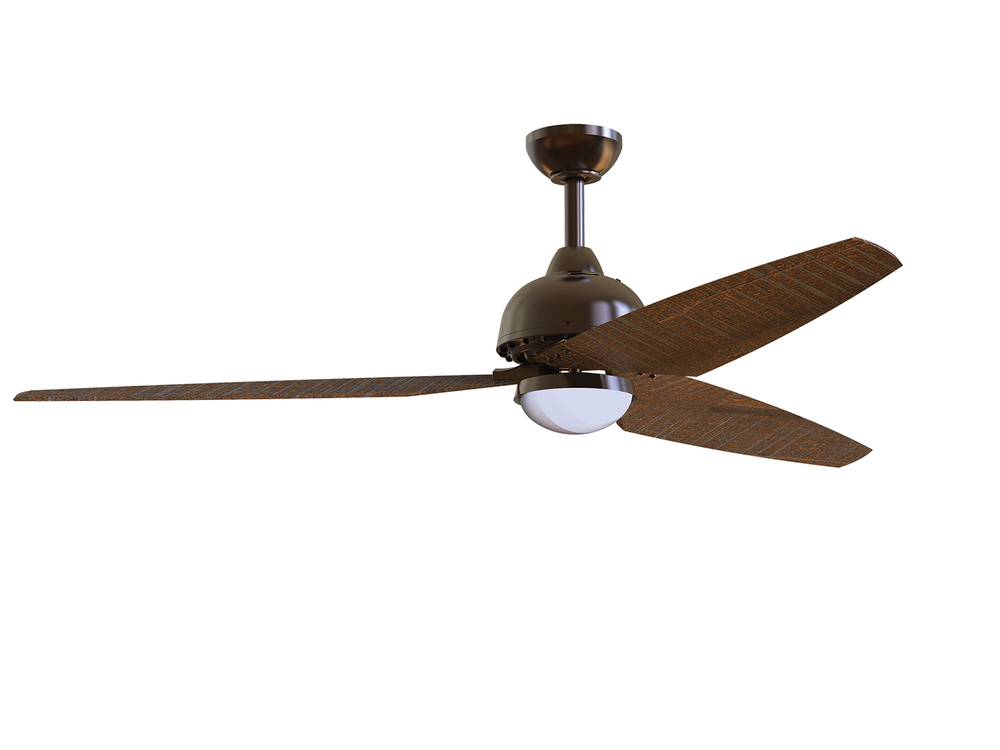 Trento 58" Ceiling Fan (Blades Included) in Oiled Bronze