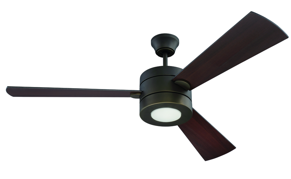 54" Ceiling Fan w/Blades & LED Light Kit