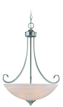 Craftmade 25323-SN - 3 Light Inverted Pendant