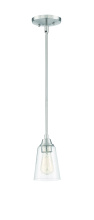 Craftmade 41991-BNK-CS - 1 Light Mini Pendant