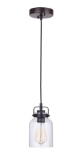 Craftmade 53691-FBDT - 1 Light Mini Pendant