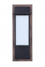 Craftmade ZA2512-WBMN-LED - Heights 1 Light Medium Outdoor LED Wall Lantern in Whiskey Barrel/Midnight