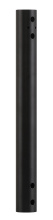 Craftmade DRP12FB - 12" Downrod for PRT144FB6, 1.25" Diameter