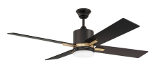 Craftmade TEA52FBSB4 - 52" Ceiling Fan w/Blades LED Light Kit