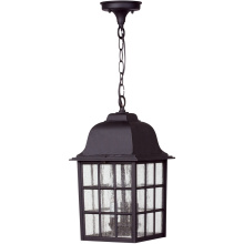 Craftmade Z571-TB - Grid Cage 3 Light Outdoor Pendant in Textured Black