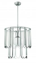 Craftmade 54991-BNK - Melody 1 Light Pendant in Brushed Polished Nickel