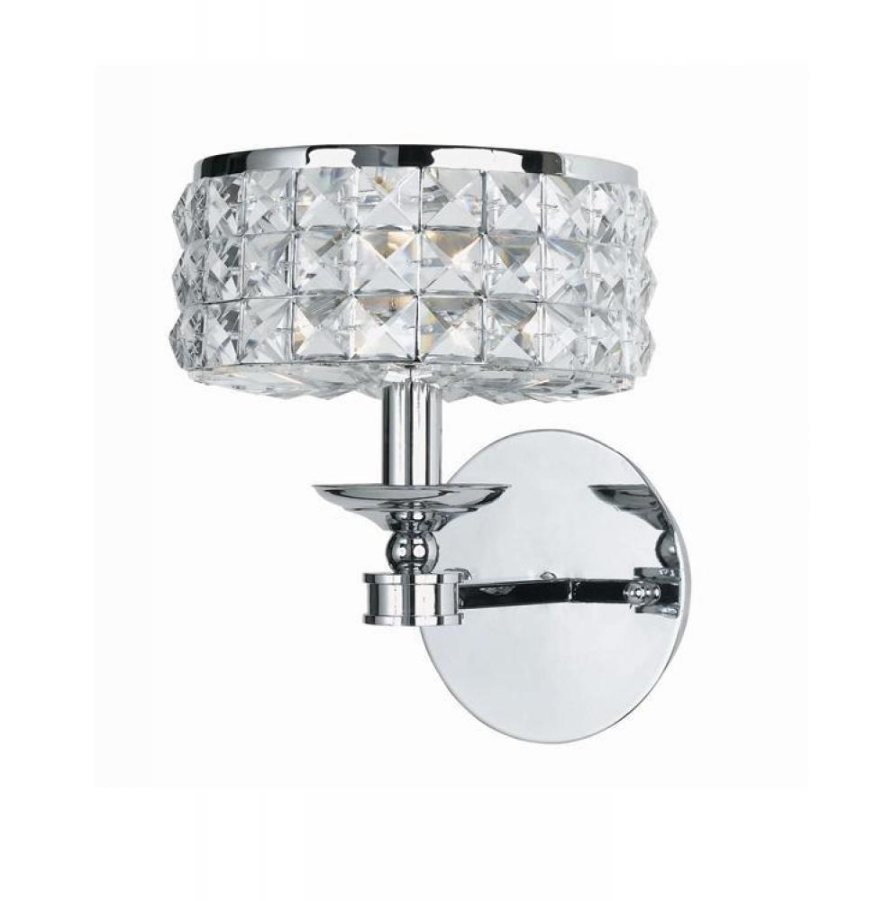 Chelsea 1 Light Polished Chrome Sconce