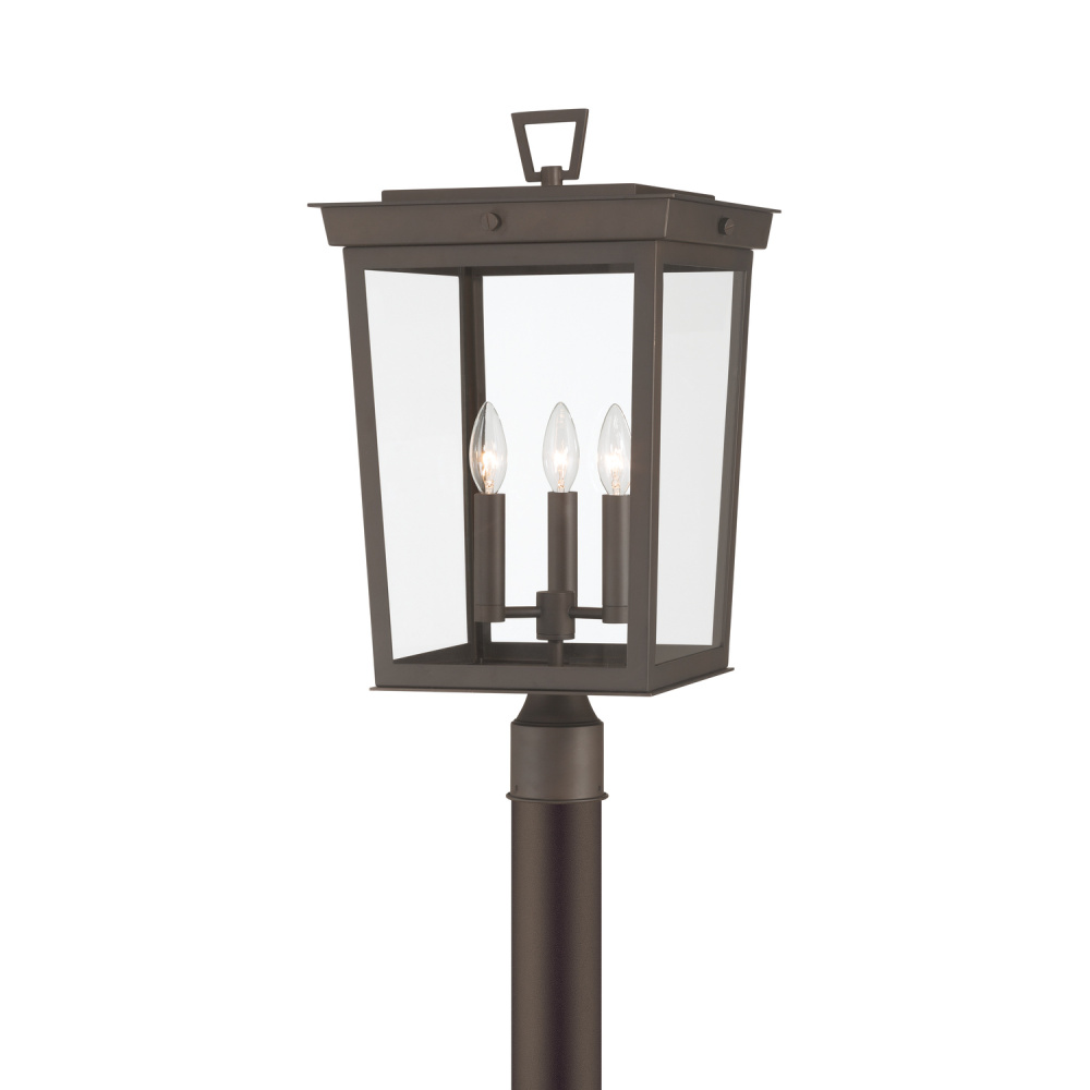 Belmont 12'' Twilight Bronze Outdoor Post