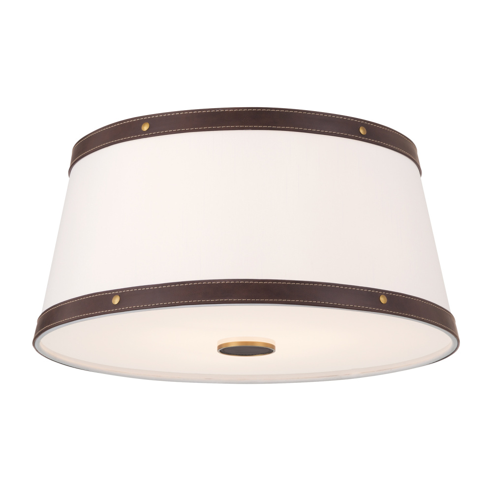 Libby Langdon Callahan 17'' Luxe Gold Flush Mount