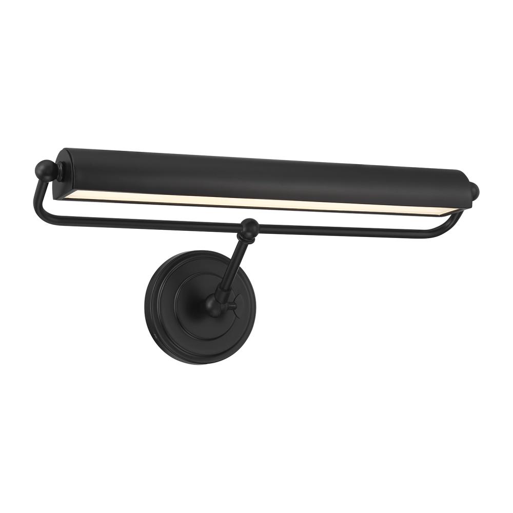 Miller Integrated LED Matte Black Sconce