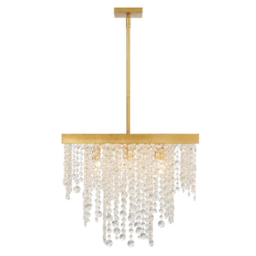 Winham 22'' Antique Gold Chandelier