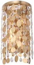 Crystorama 561-GA - Crystorama Bella 2 Light Antique Gold Sconce