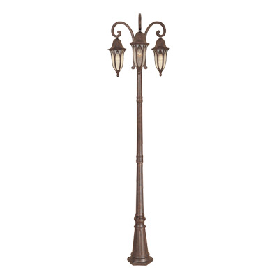 Berkshire 88.75" 3-Light Outdoor Post Lantern