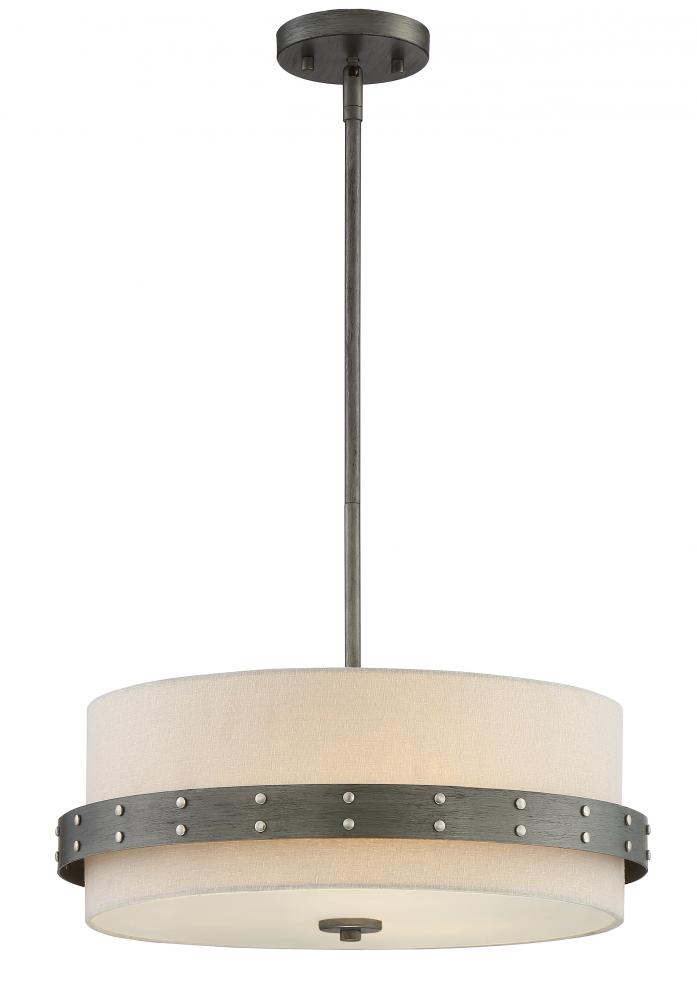Garrett 18.25" 3-Light Pendant