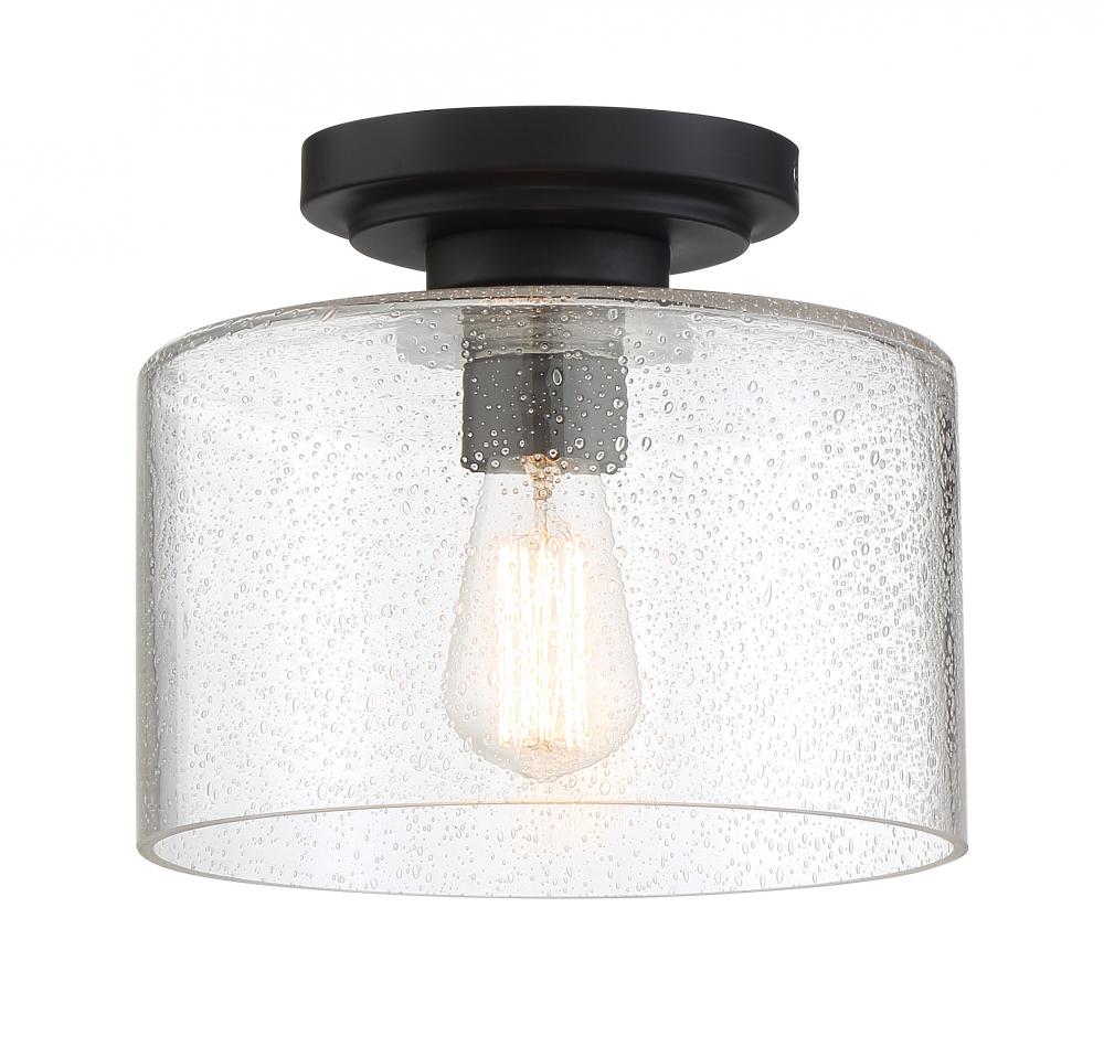 Logan 10" 1-Light Semi-Flush