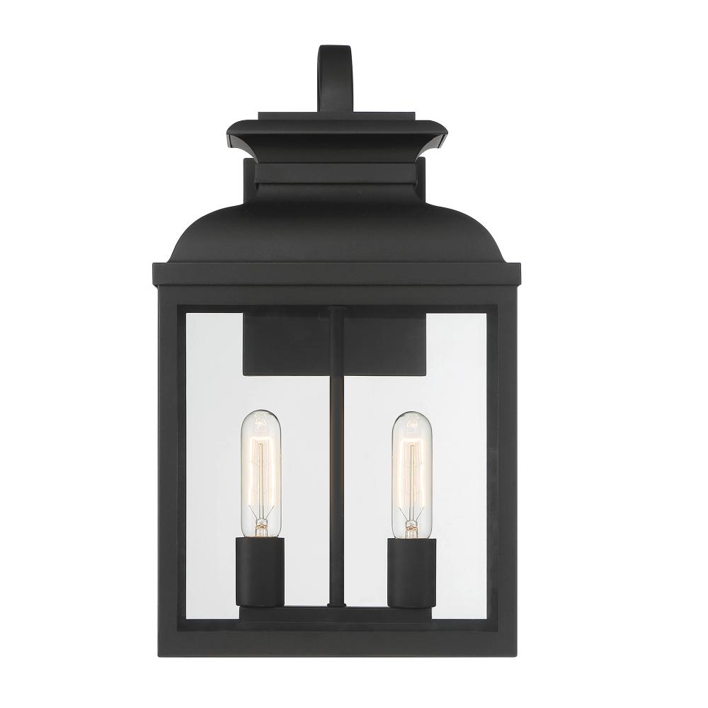 Milton 19" 2-Light Outdoor Wall Lantern