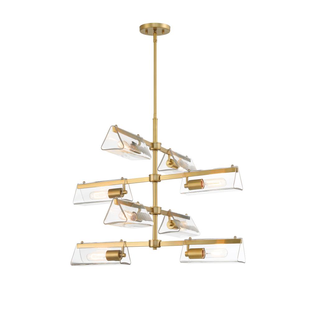 Latitude 28.5" 8-Light Chandelier