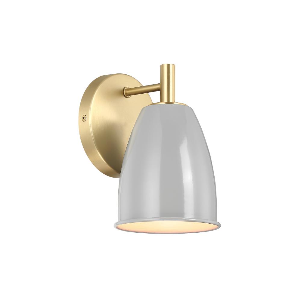 Biba 8" 1-Light Wall Sconce
