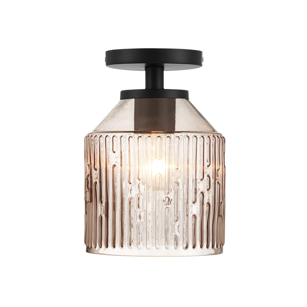 Ele 7.25" 1-Light Semi-Flush