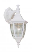 Designers Fountain 2461-WH - Waterbury 14.25" 1-Light Outdoor Wall Lantern