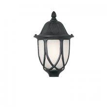 Designers Fountain 2866-BK - Capella 19.25" 1-Light Outdoor Post Lantern