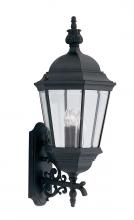 Designers Fountain 2952-BK - Farrell 30.5" 3-Light Outdoor Wall Lantern