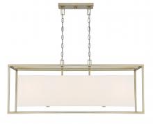 Designers Fountain 94138-SG - Chloie Collection - 4 Light - Island - 39"W - 16.5"H - Sterling Gold Finish