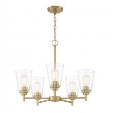Designers Fountain 95785-BG - Westin 24" 5-Light Chandelier