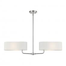 Designers Fountain D253M-IS-PN - Midtown 38" 2-Light Island