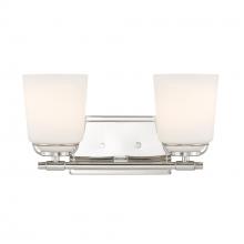 Designers Fountain D291M-2B-PN - Stella 14.25" 2-Light Vanity